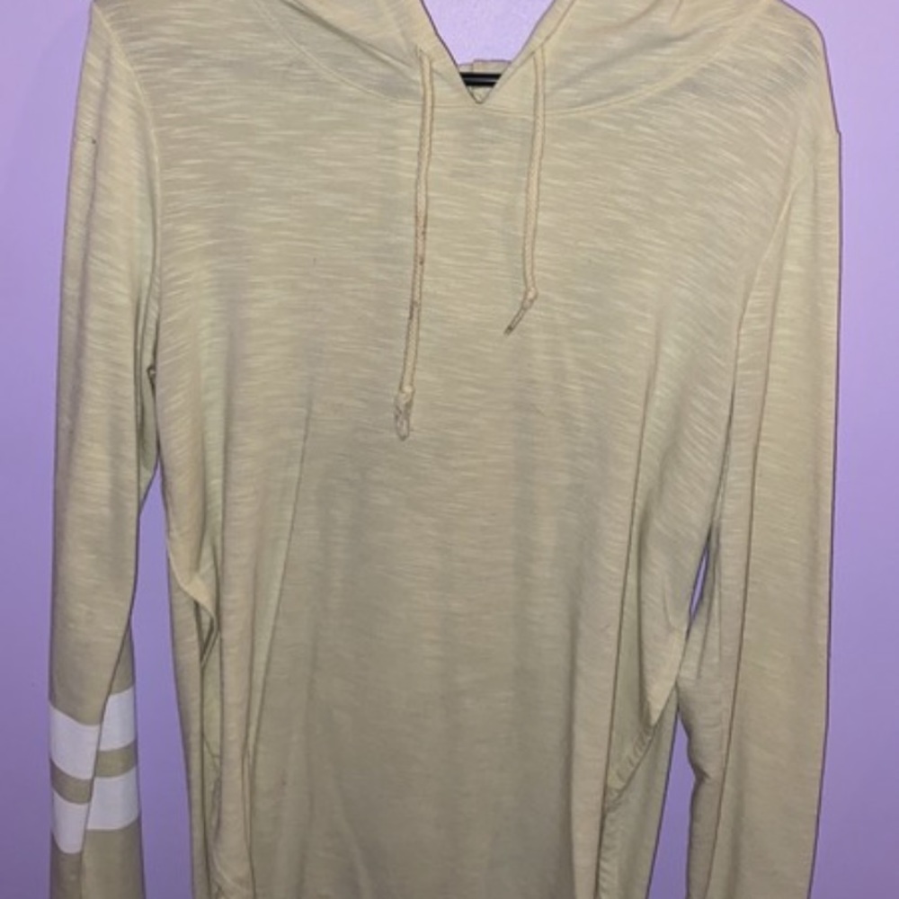 Yellow hoodie